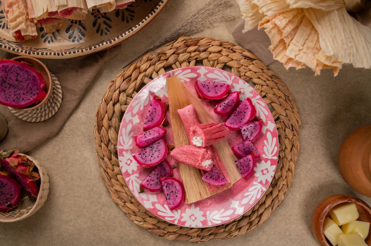 Receta de tamales de pitahaya ¡Con 7 ingredientes!