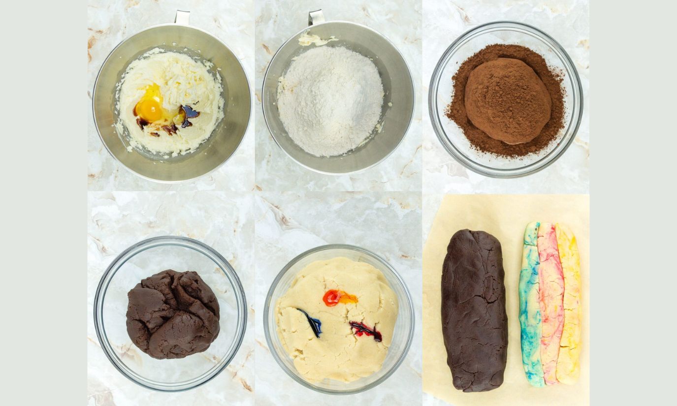 Receta galletas Merlina Addams y Enid Sinclair