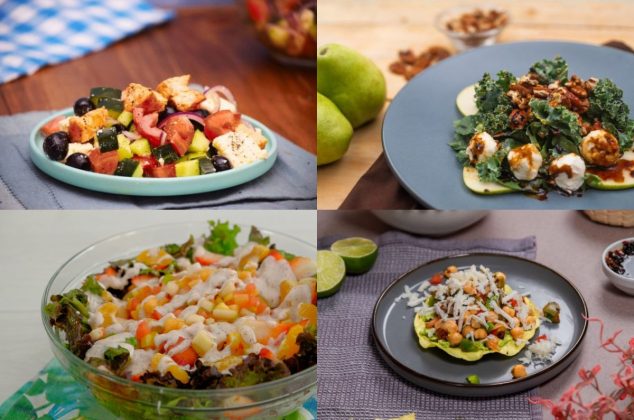 4 recetas de ensaladas antiinflamatorias para la semana