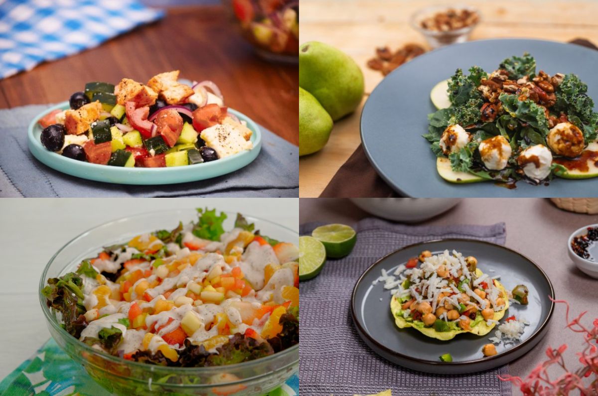 recetas de ensaladas antiinflamatorias para la semana