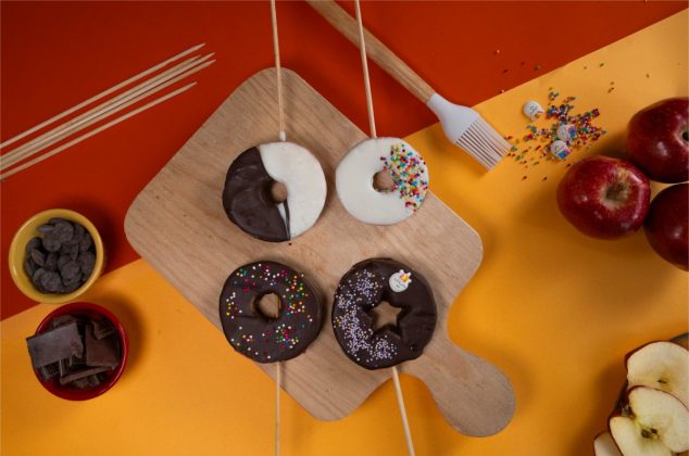 Receta de paletas de manzana para Regreso a Clases