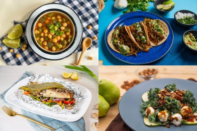 4 recetas para bajar de peso para la comida de la semana