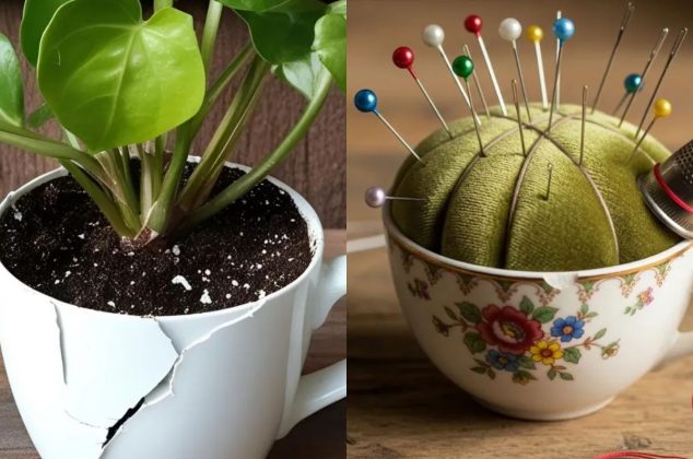 ¡No la tires! Estas son las formas creativas de reutilizar una taza rota en tu hogar