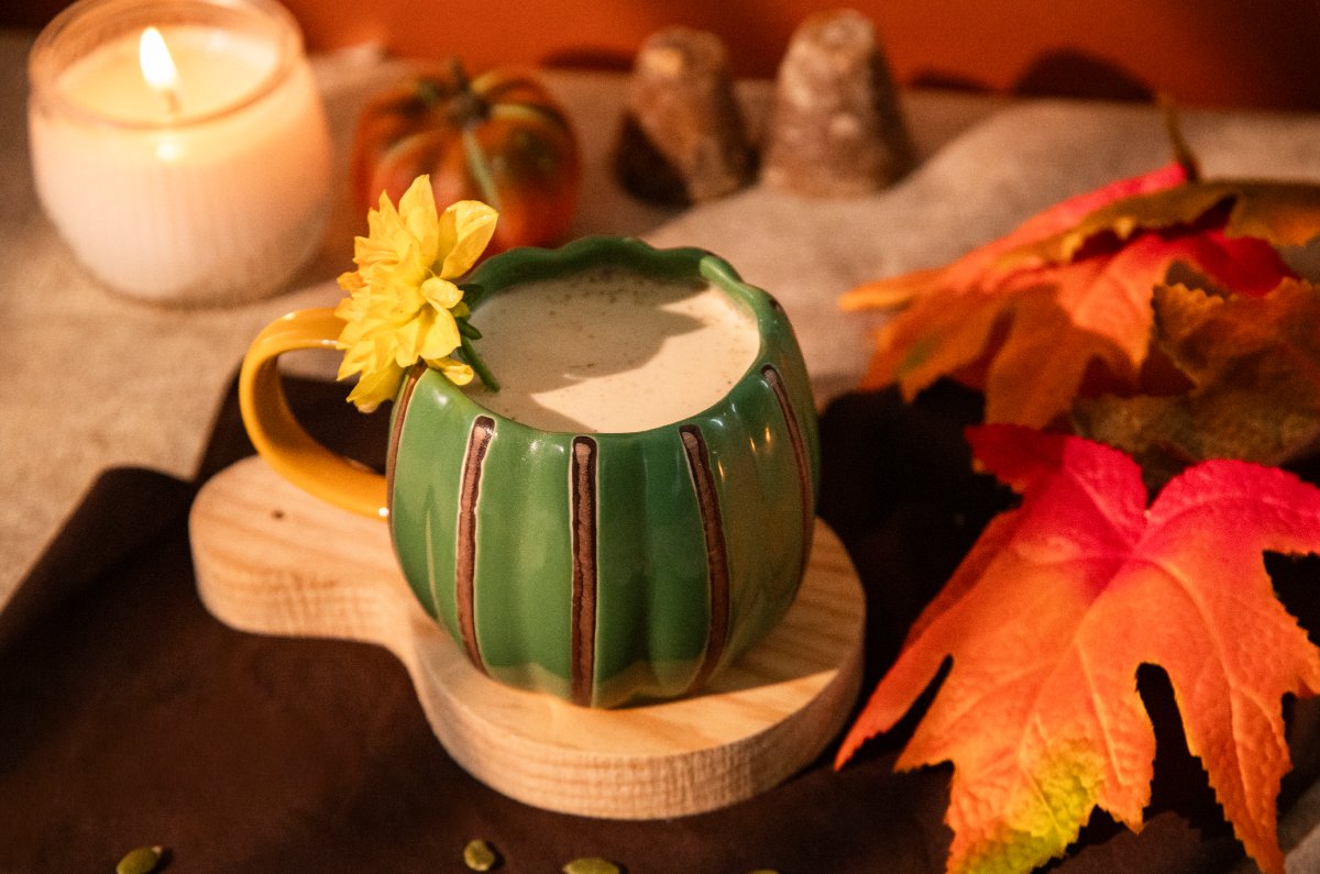 Atole de pumpking spice