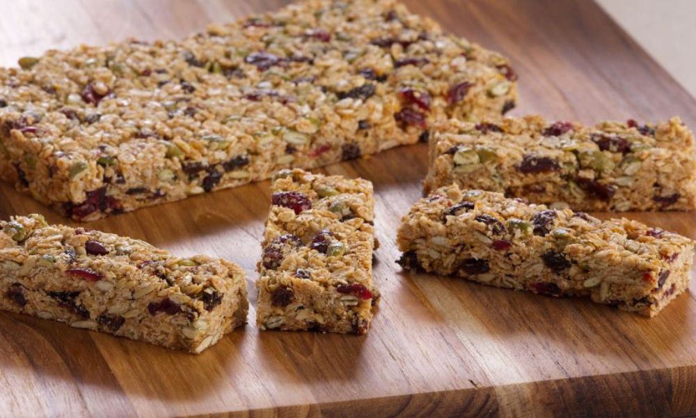 Barras de cereal saludables