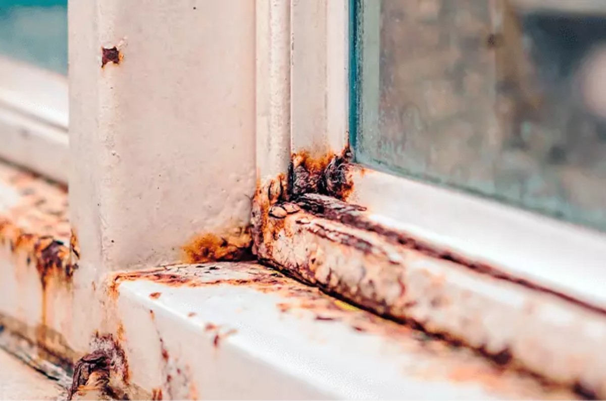cómo eliminar el óxido en puertas y ventanas
