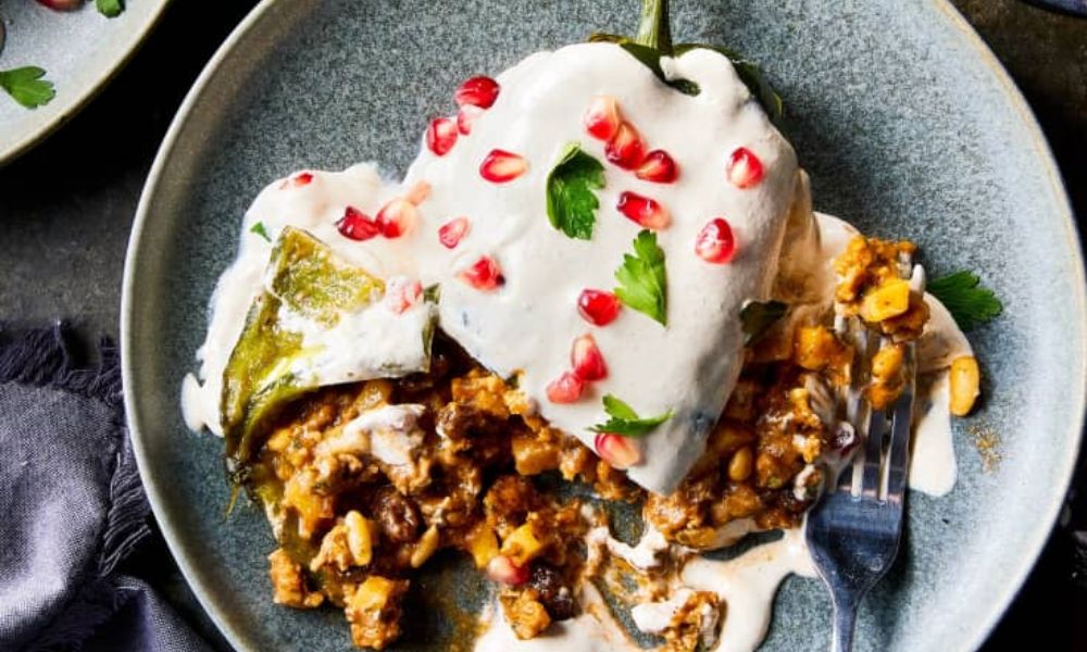 Cómo hacer el relleno de los chiles en nogada