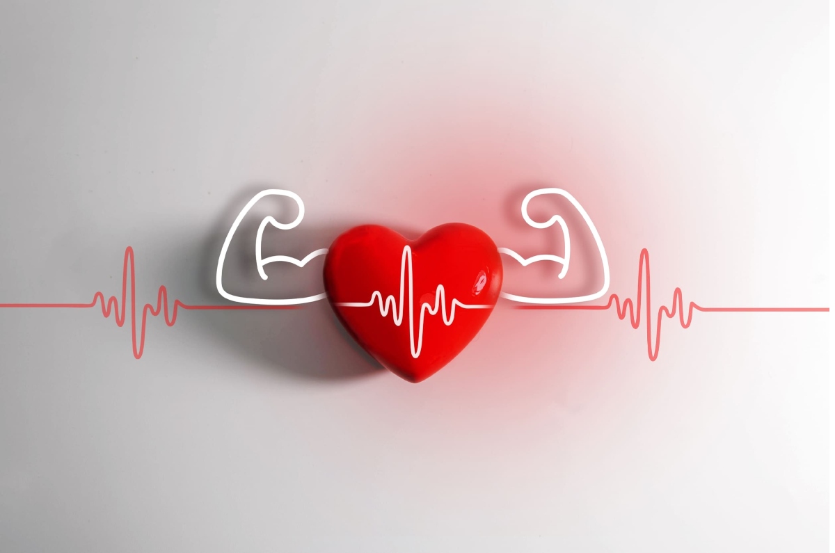Corazón fuerte y sano