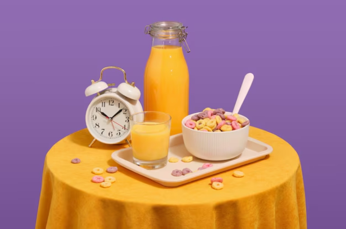 el reloj del desayuno