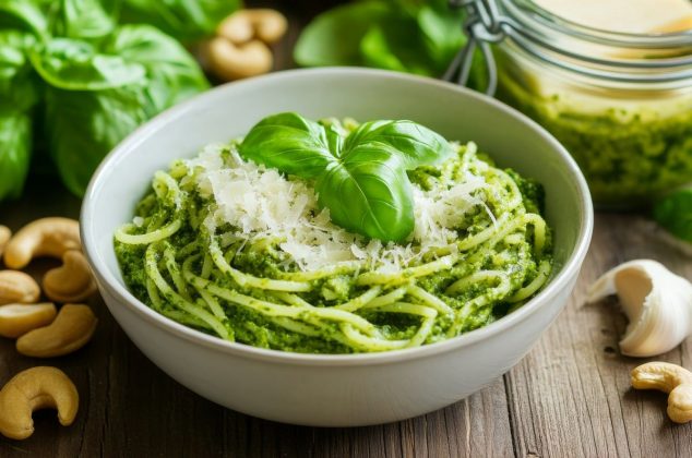 Cómo hacer espagueti verde con chile poblano en 6 pasos fáciles