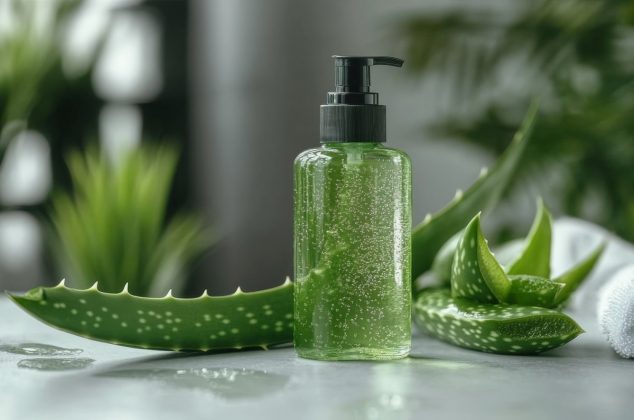 Exfoliante de aloe vera para eliminar células muertas y mejorar la piel