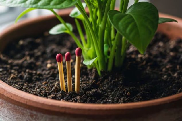 Los beneficios de poner fósforos en las macetas de tus plantas y dónde colocarlos