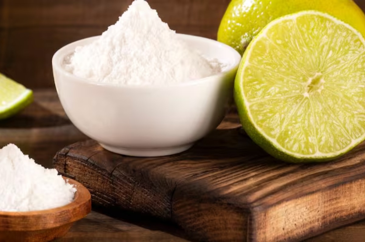 mezcla de bicarbonato y limón
