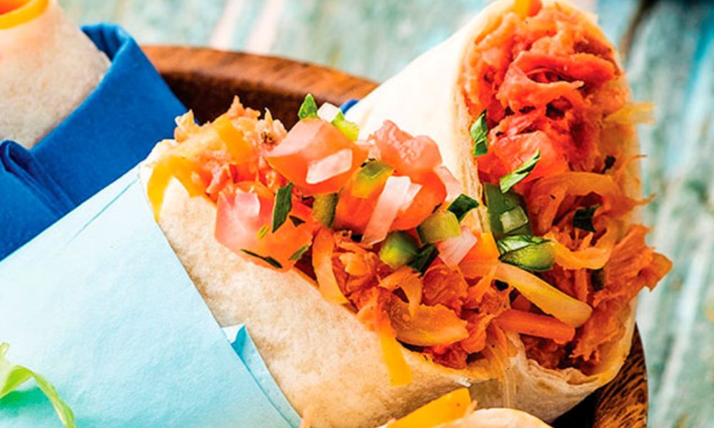 Receta de burritos de marlín ahumado: Fácil y deliciosa