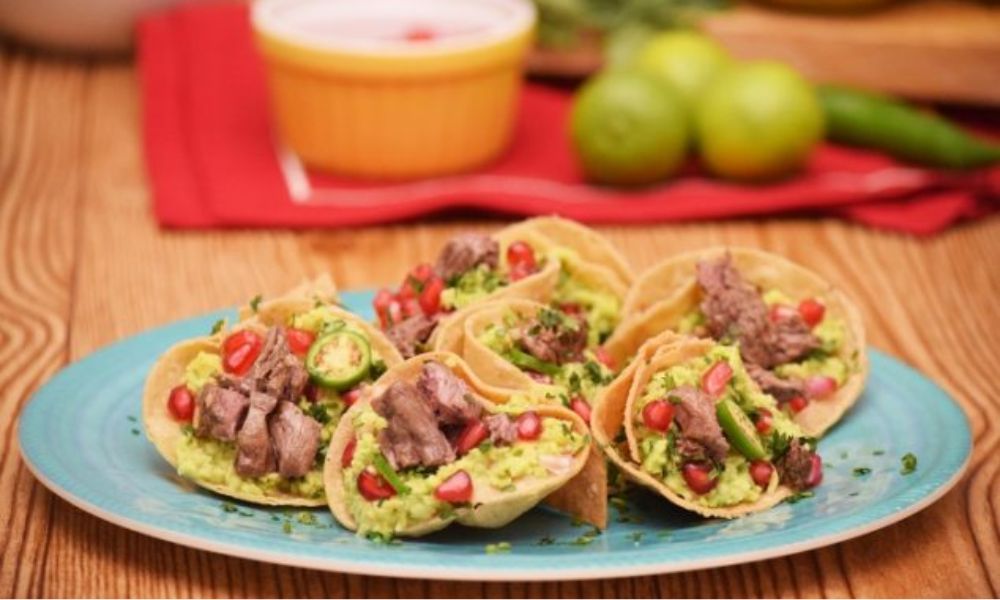 Receta de cazuelitas de guacamole y carne