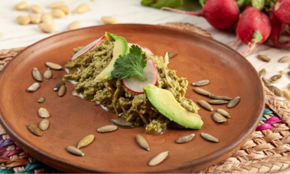 Receta de mole verde sin carne