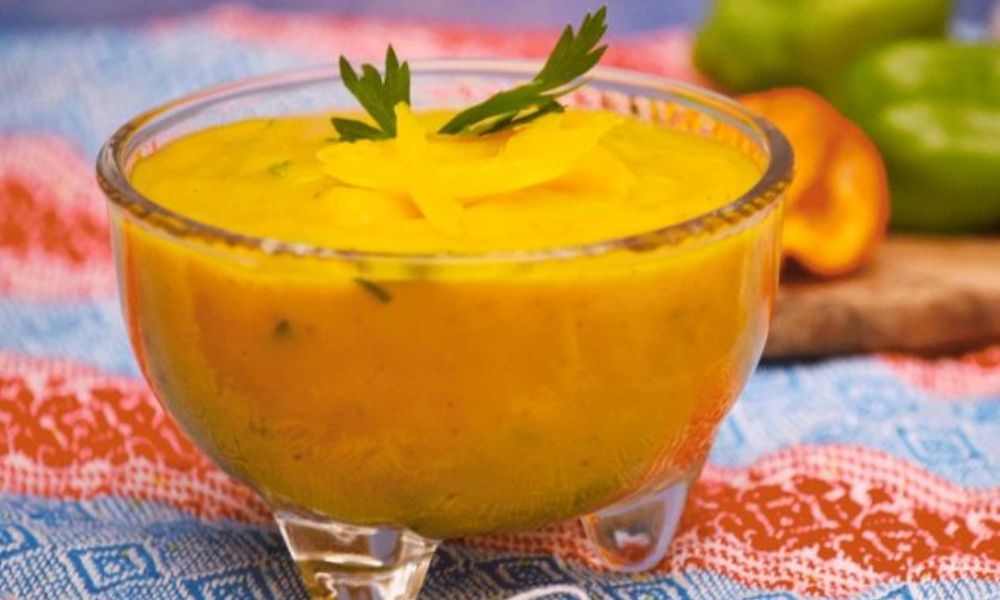 Receta de salsa de mango habanero