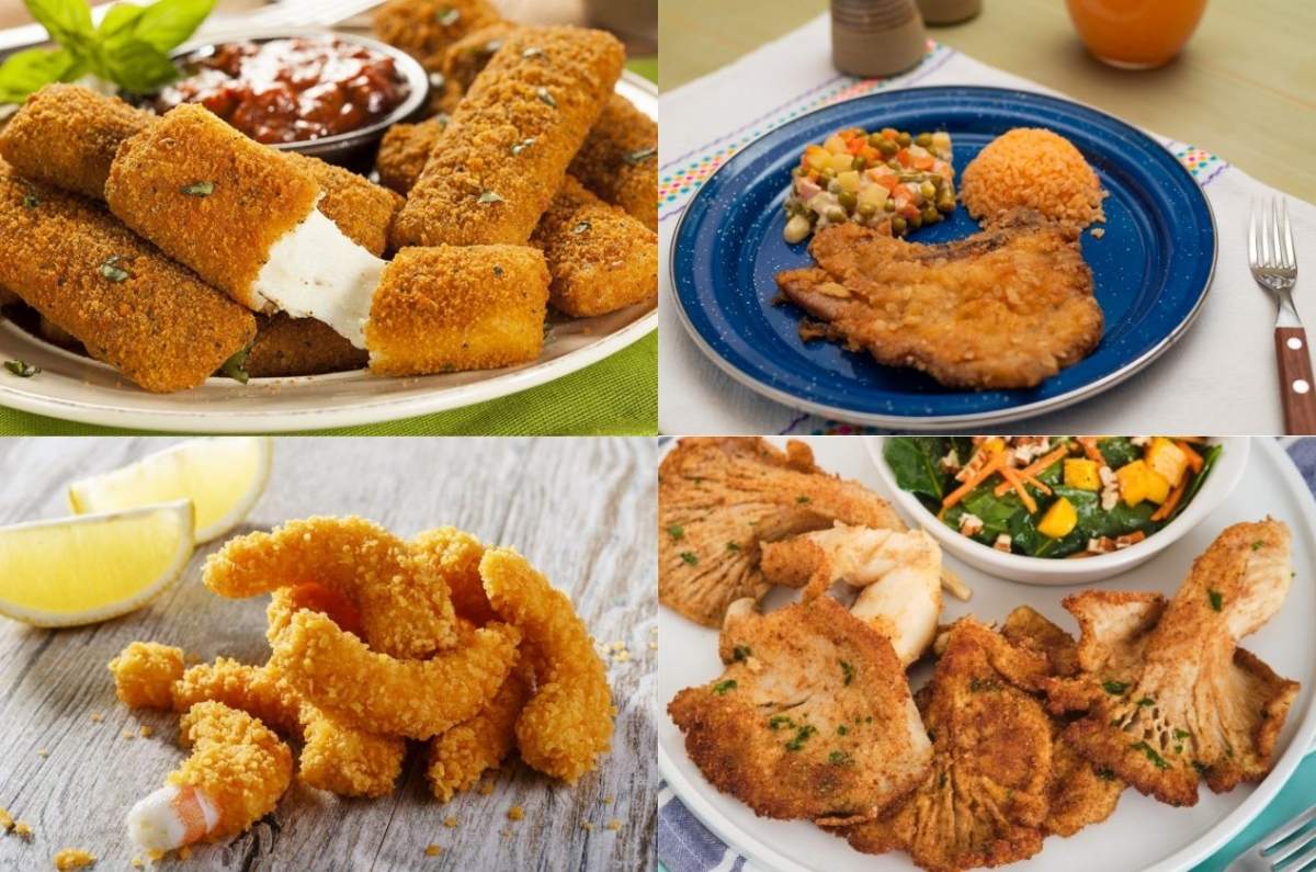 5 recetas empanizadas crujientes, deliciosas y fáciles de hacer