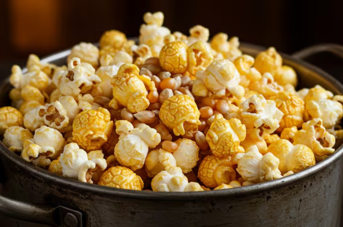 remojar palomitas de maíz
