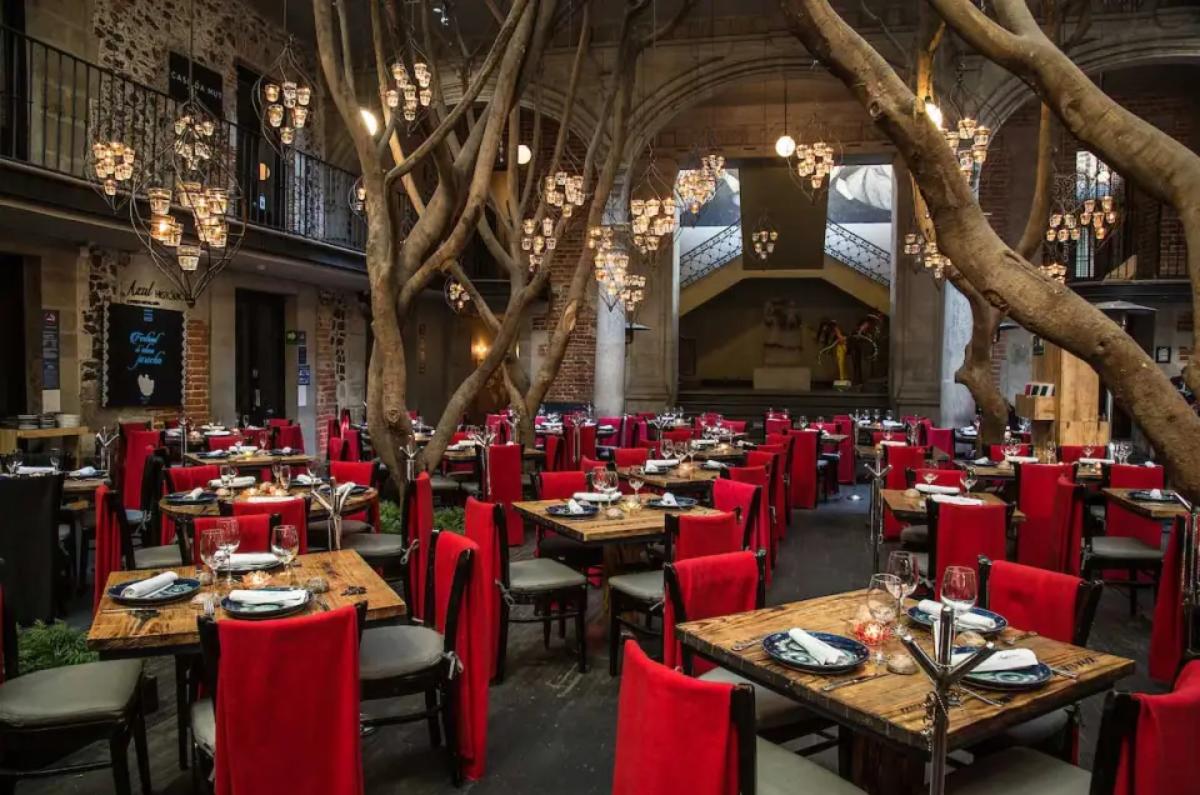 restaurantes noche mexicana Azul Histórico