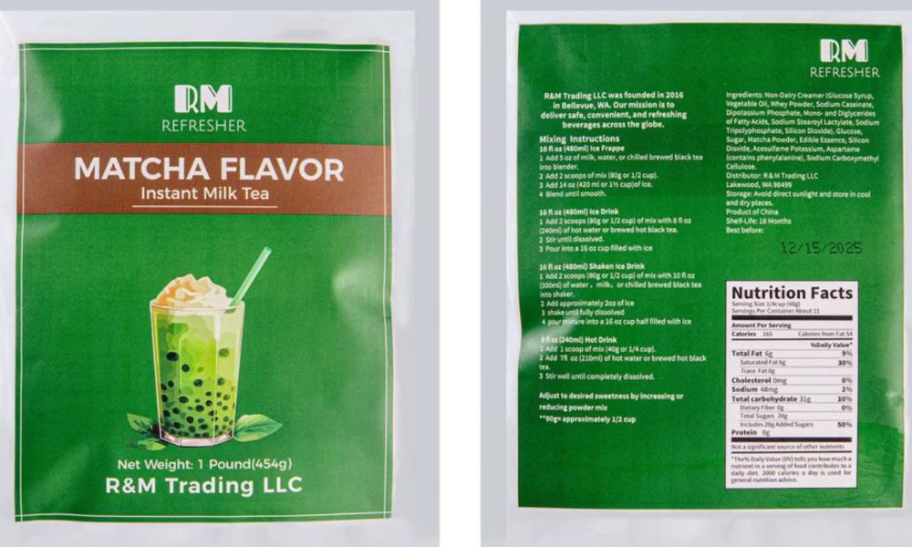 Retiran del mercado té
