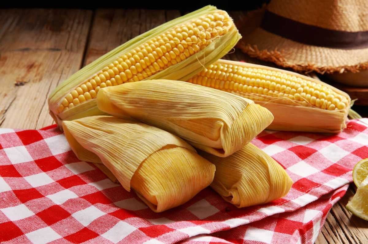 Tamales de elote