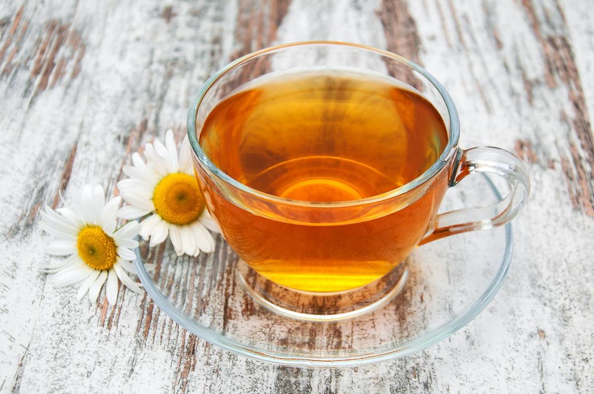 Té de manzanilla