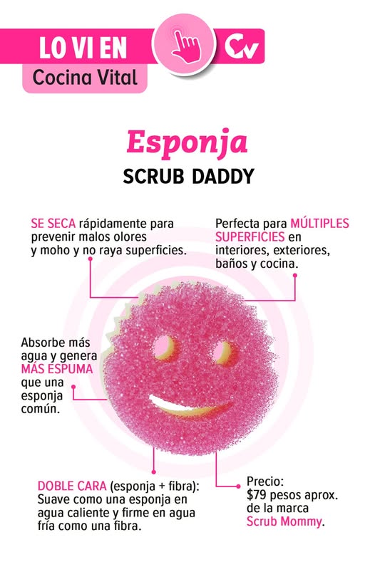 que tan buena es la esponja scrub daddy