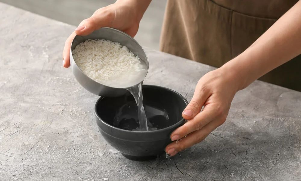 Agua de arroz beneficios