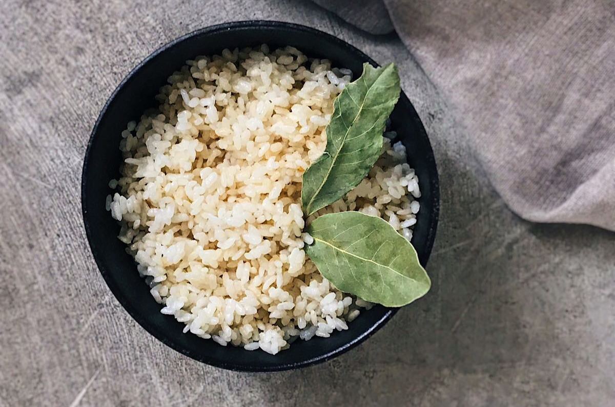 Arroz y laurel