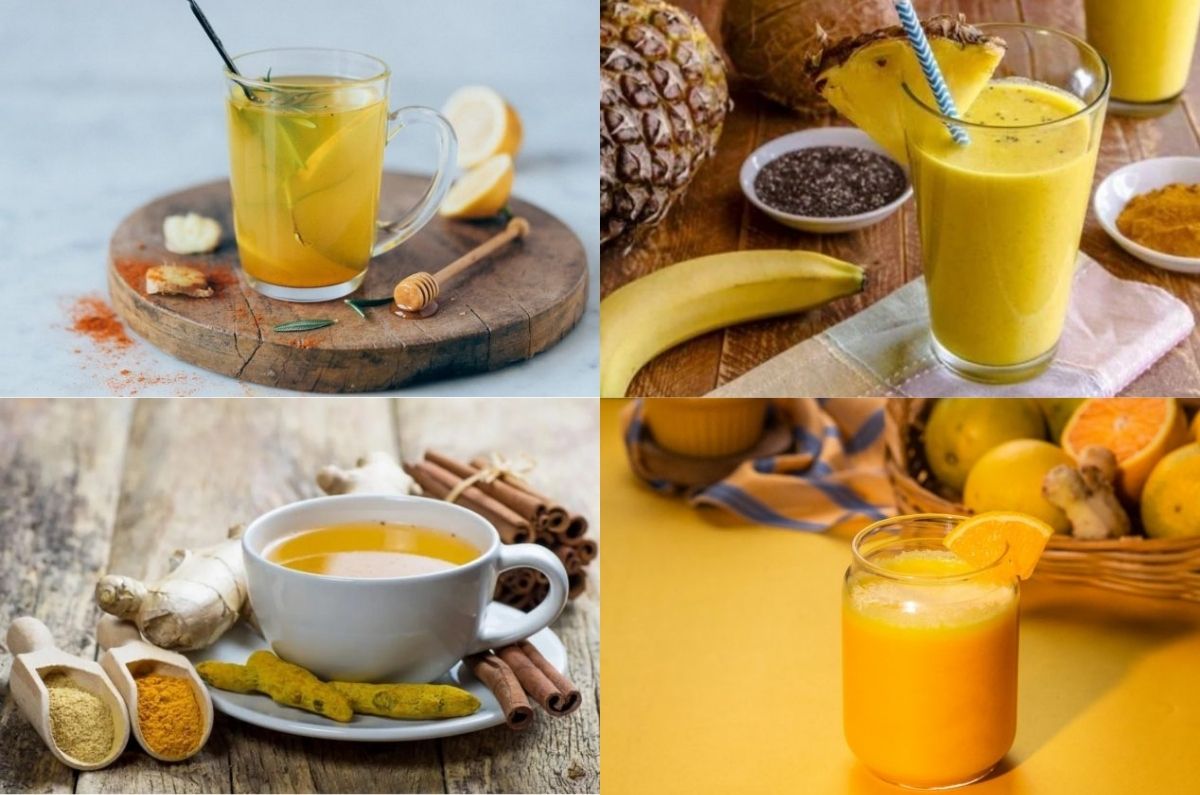 4 recetas de bebidas con cúrcuma para fortalecer el sistema inmunológico