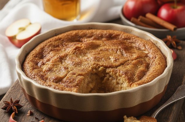 Budín de manzana: Receta saludable con menos de 6 ingredientes