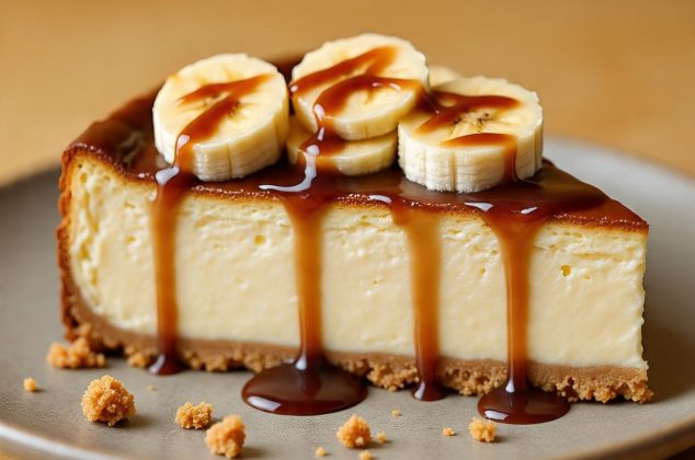 Cómo preparar cheesecake de plátano y cajeta con solo 4 ingredientes: ¡Sin harina ni azúcar!