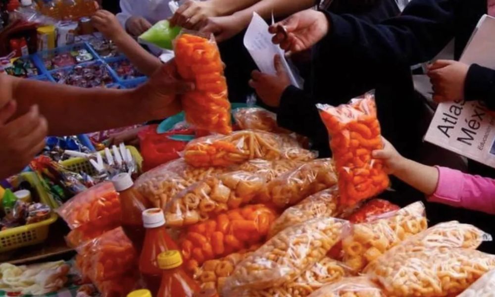 Comida chatarra escuelas México