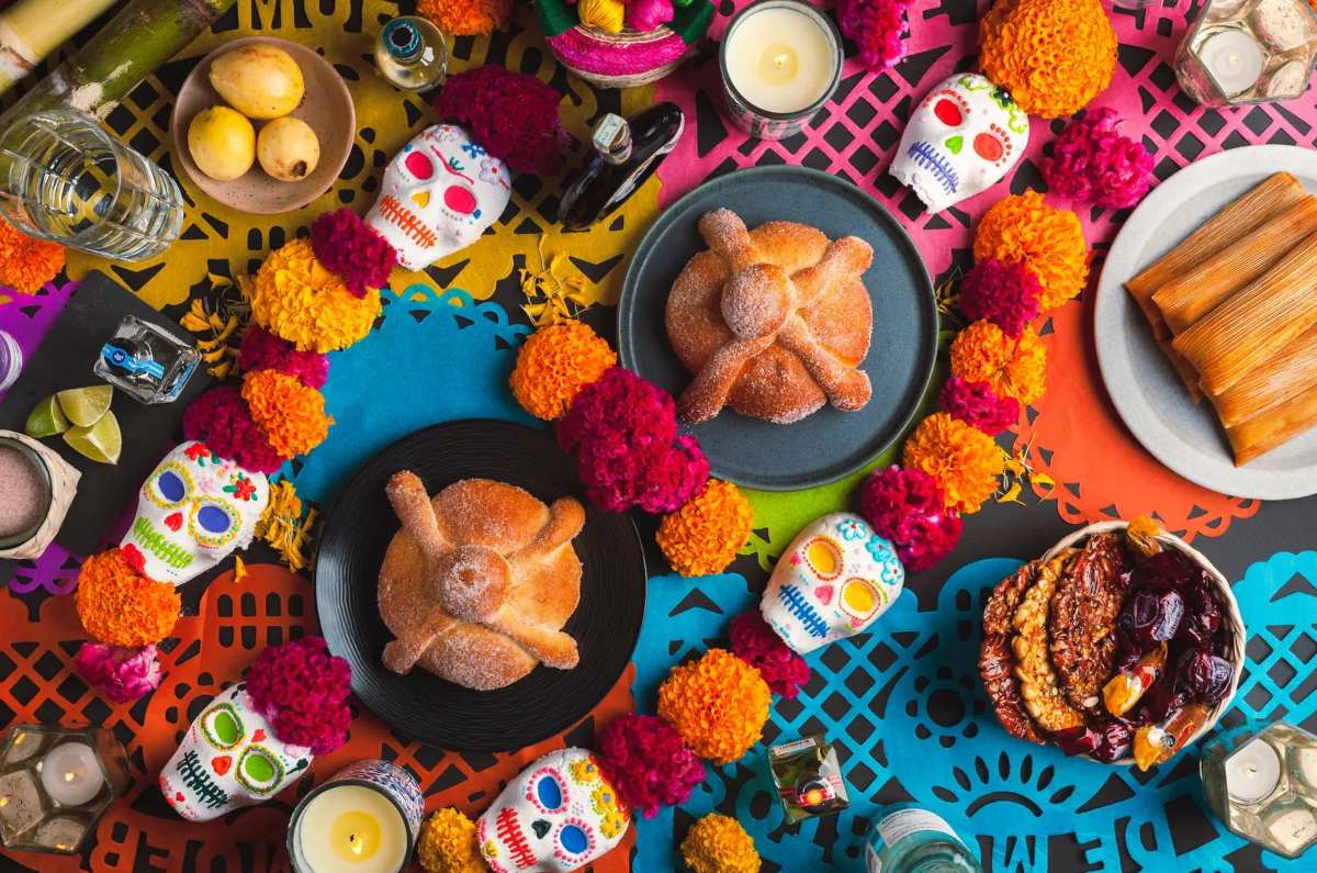 Comida de la ofrenda