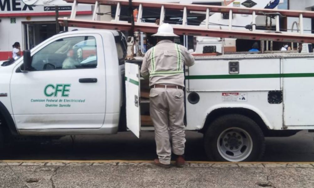 Corte de luz CFE