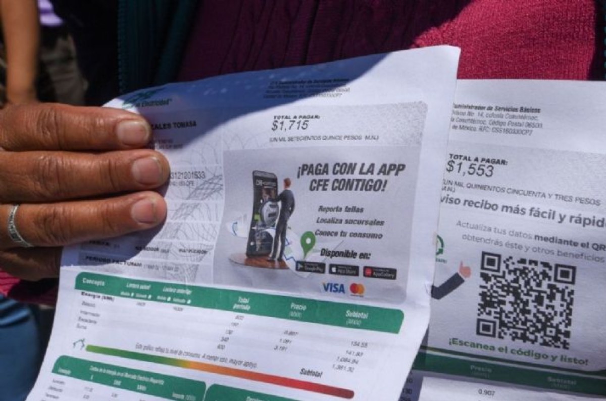 descuento del 50% al cobro de luz de CFE