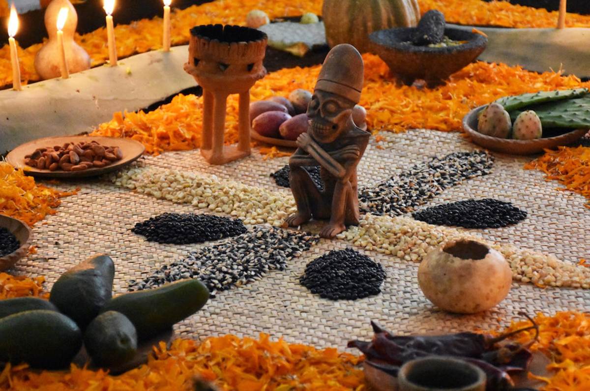 Día de muertos prehispánico.