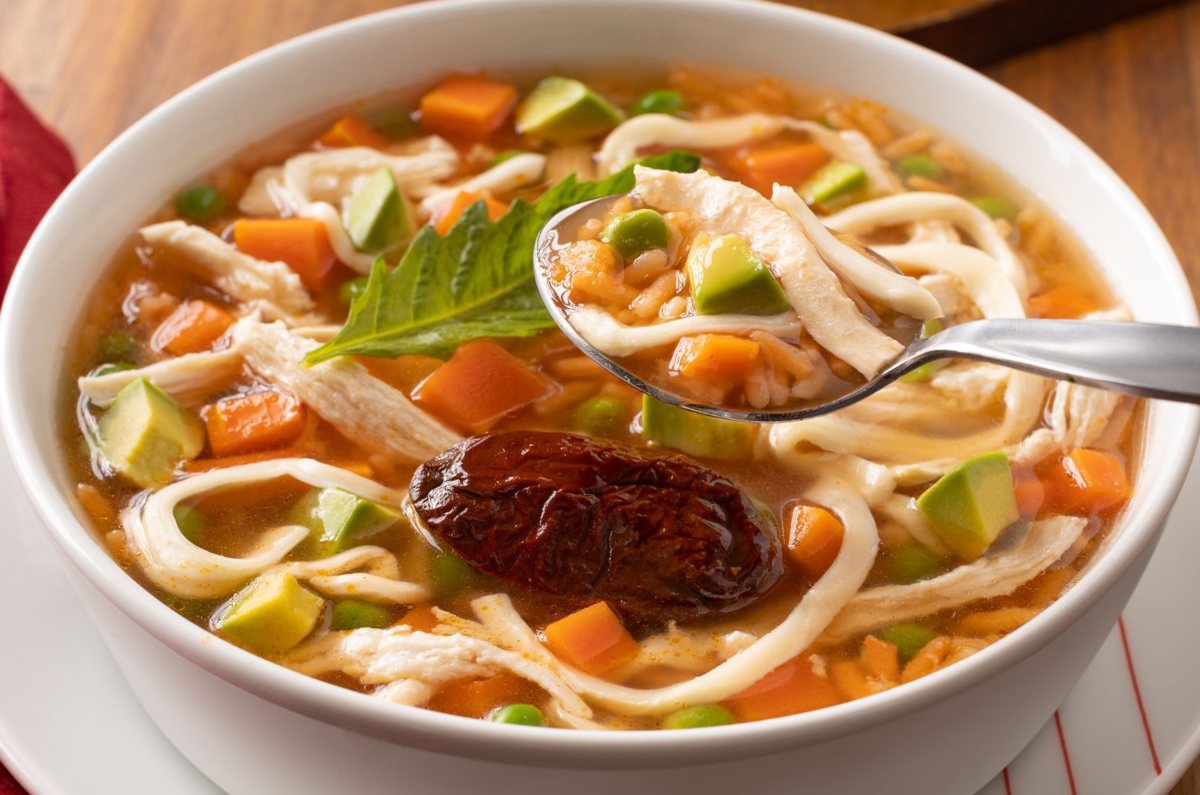 caldo tlalpeño historia