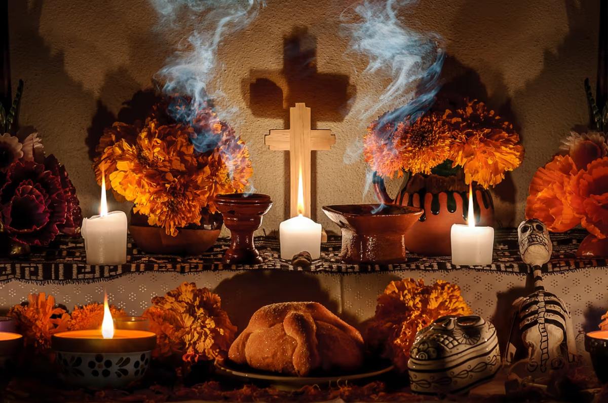 Elementos ofrenda Día de Muertos