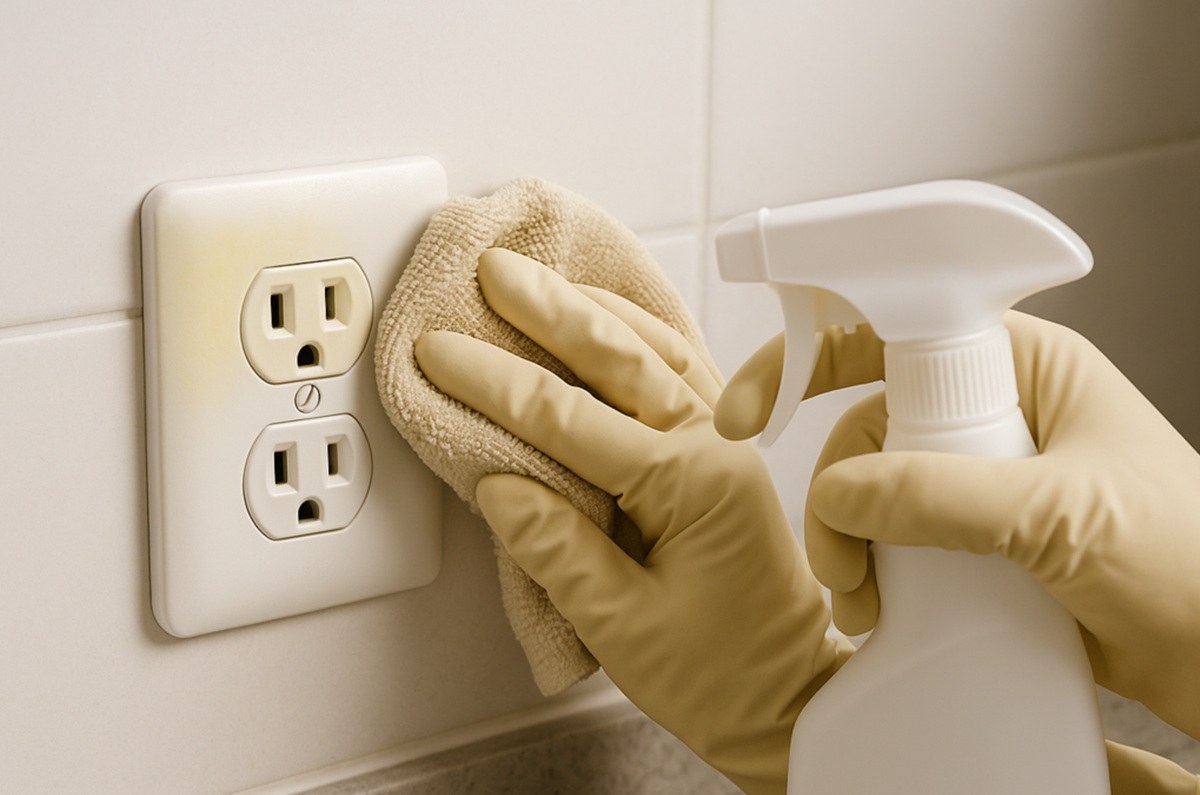 Cómo limpiar los enchufes e interruptores