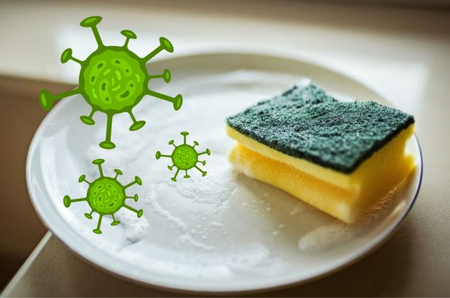Estas esponjas para lavar trastes acumulan bacterias y no las eliminan, según Profeco