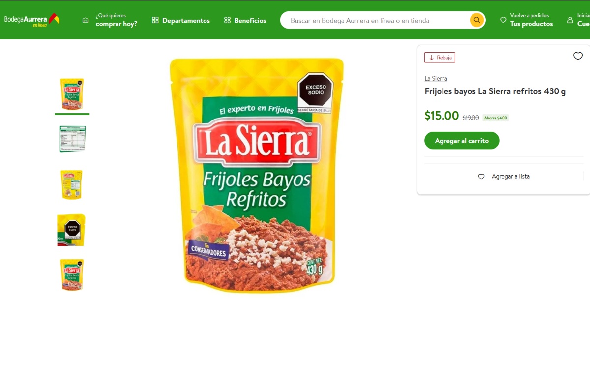 mejores frijoles refritos profeco 