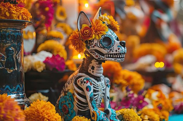 Qué elementos no pueden faltar en la ofrenda para tu mascota en Día de Muertos