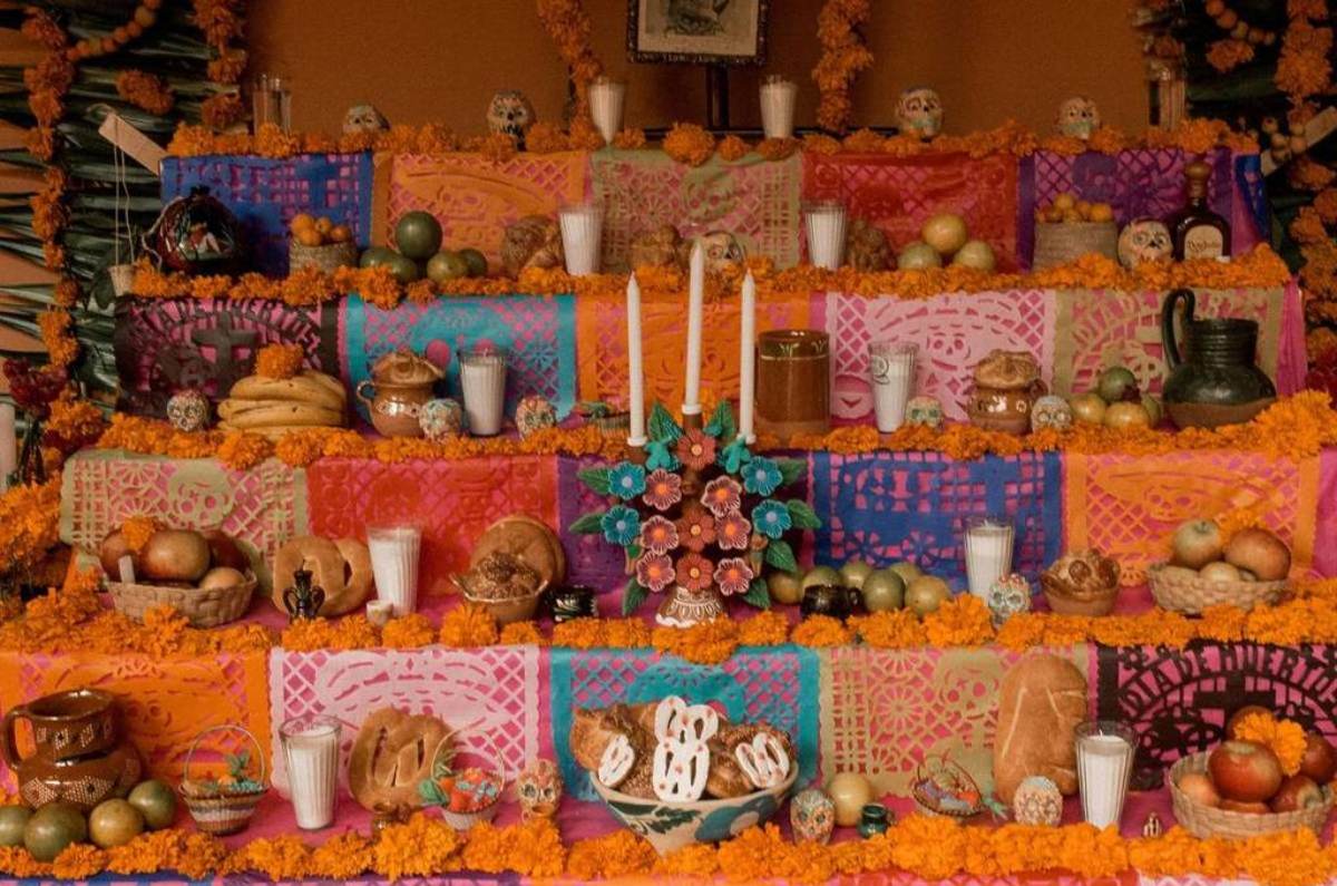 Altar de día de muertos