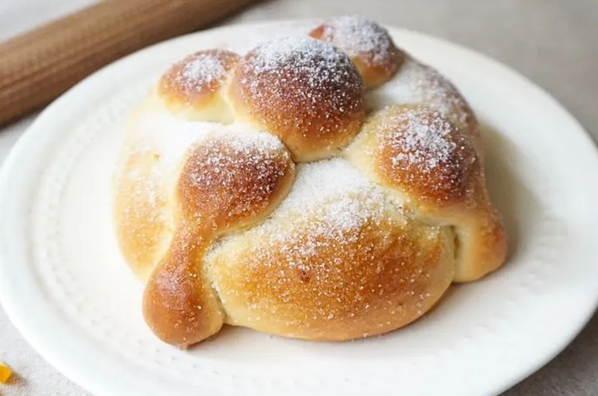 Pan de muerto sin azúcar