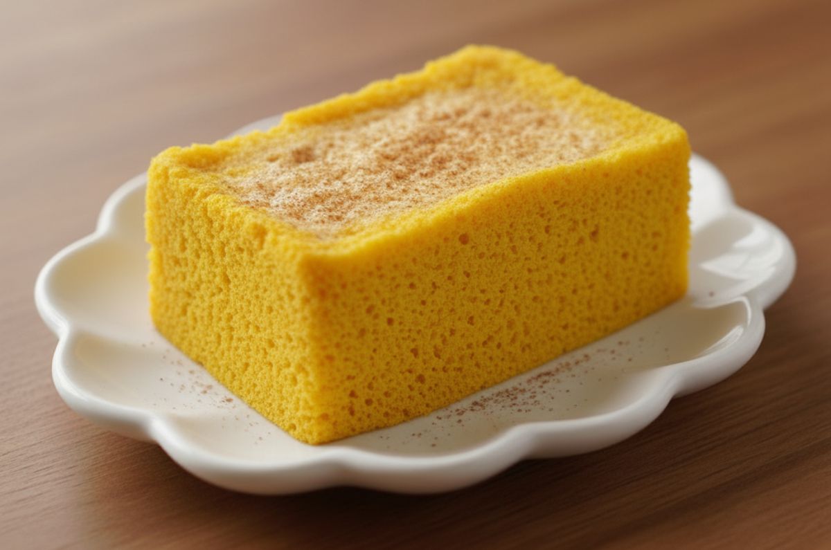 Pastel nube de calabaza