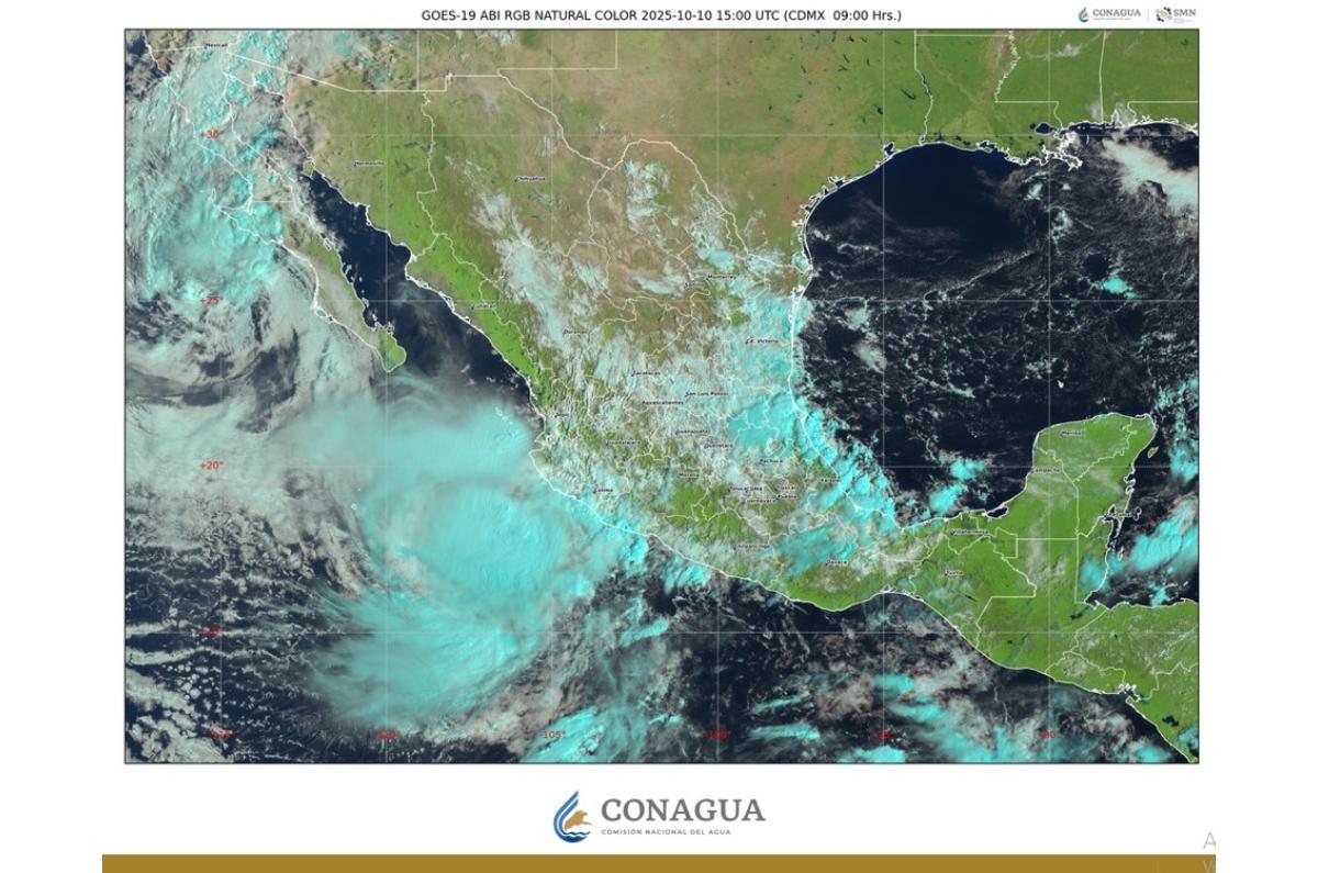 pronóstico de lluvias méxico 2025