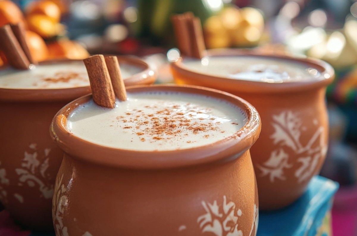 Atole de masa con 5 ingredientes