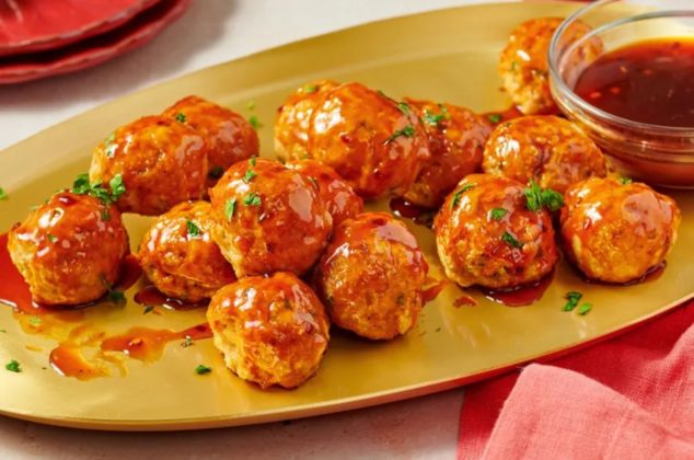 Receta de albóndigas de pollo enchiladas ¡En 30 minutos!